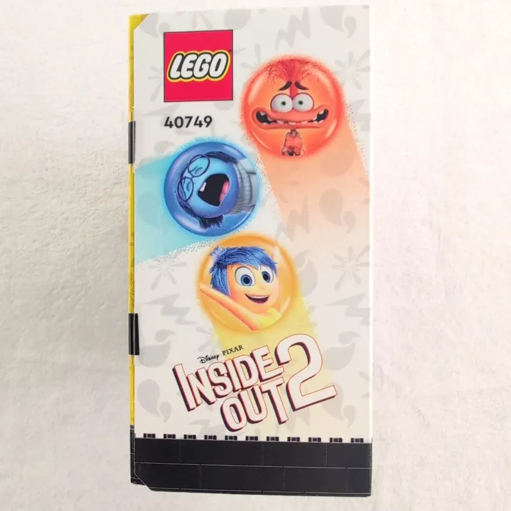 Lego Brick Headz Inside Out 2 Joy Sadness Anxiety 300 Pieces Age 10+